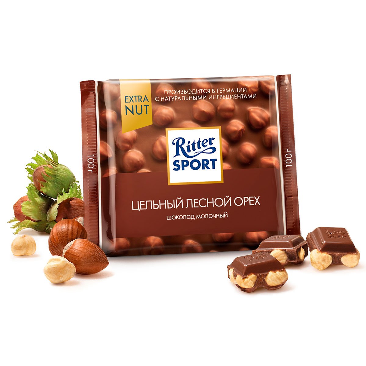 Ritter Sport белый шоколад с корицей